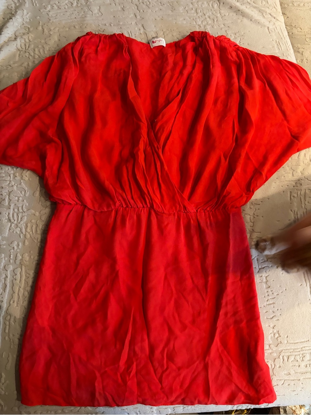 Parker Red Dress with Satin Label